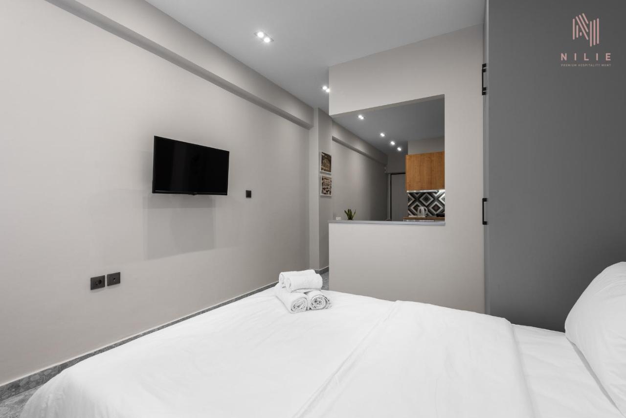 Ferienwohnung Timesquare, Nilie Hospitality Mgmt Thessaloniki Exterior foto