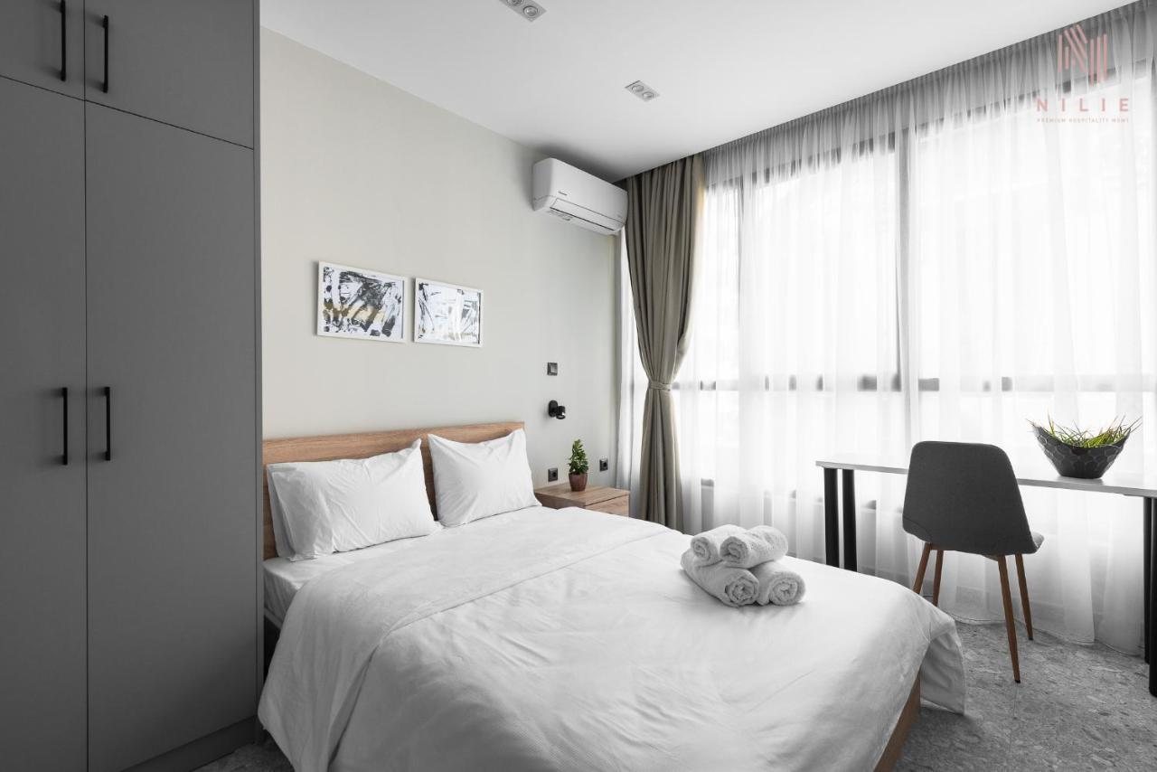 Ferienwohnung Timesquare, Nilie Hospitality Mgmt Thessaloniki Exterior foto