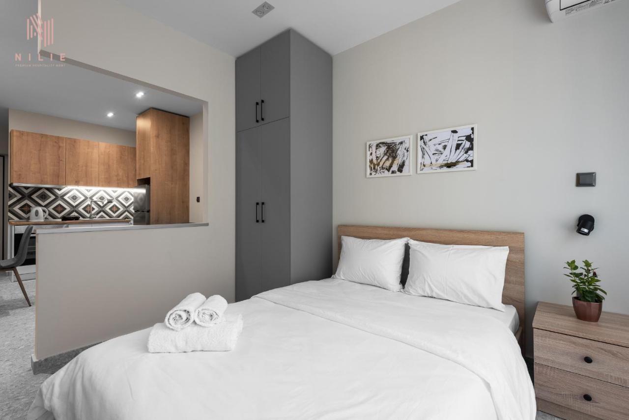Ferienwohnung Timesquare, Nilie Hospitality Mgmt Thessaloniki Exterior foto