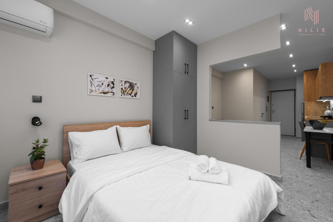 Ferienwohnung Timesquare, Nilie Hospitality Mgmt Thessaloniki Exterior foto