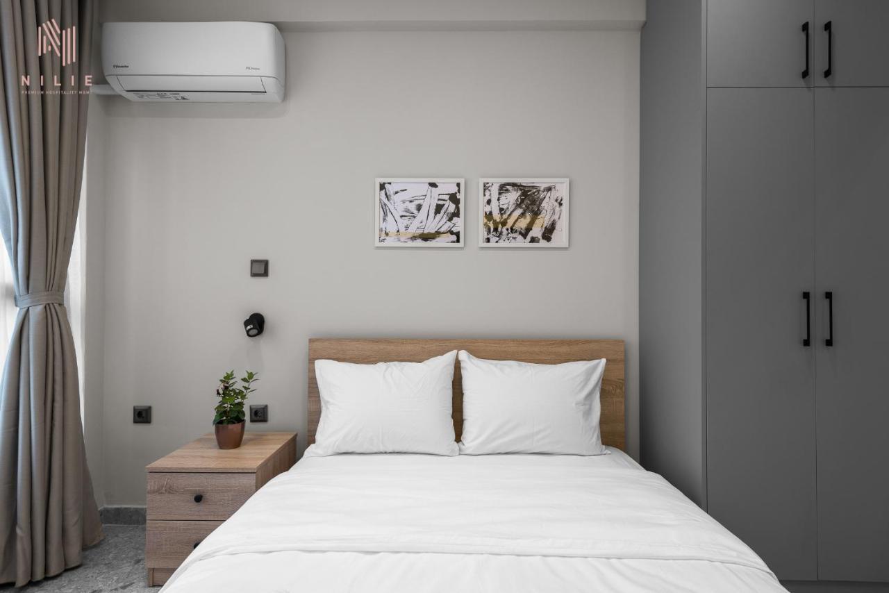 Ferienwohnung Timesquare, Nilie Hospitality Mgmt Thessaloniki Exterior foto