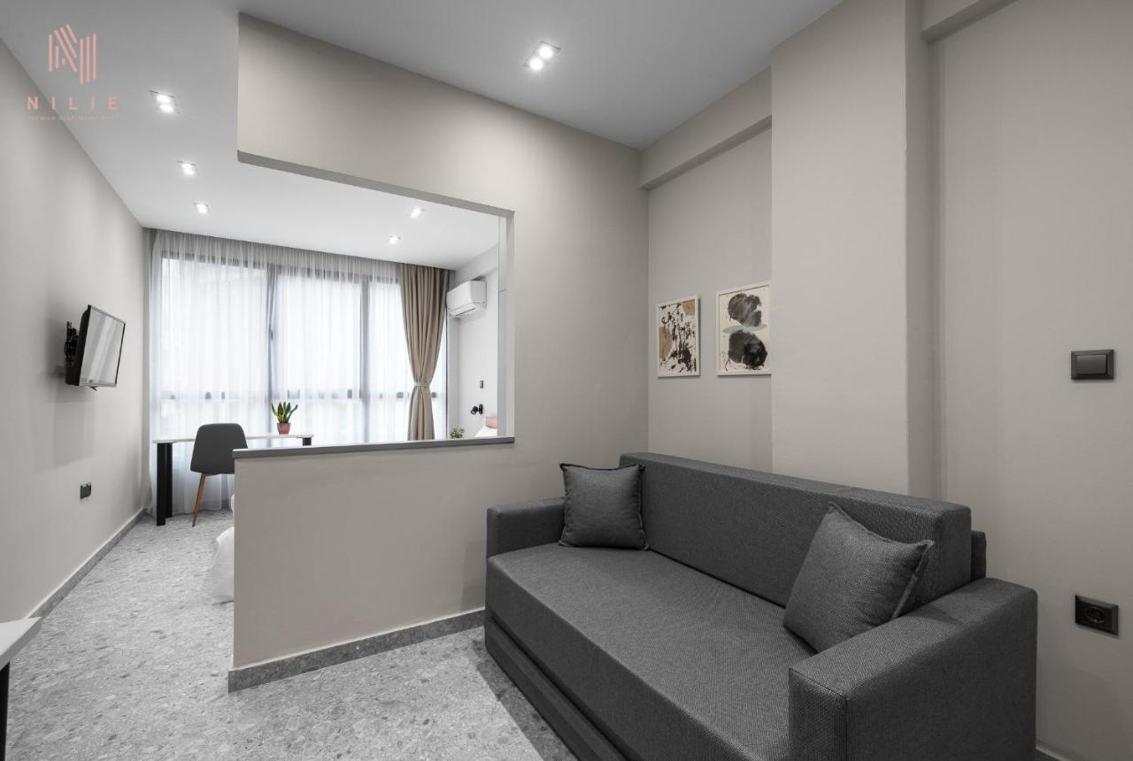 Ferienwohnung Timesquare, Nilie Hospitality Mgmt Thessaloniki Exterior foto
