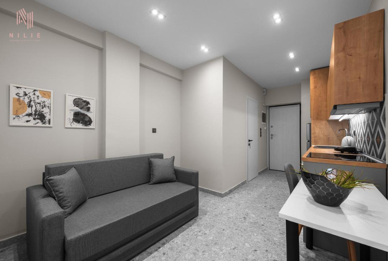 Ferienwohnung Timesquare, Nilie Hospitality Mgmt Thessaloniki Exterior foto